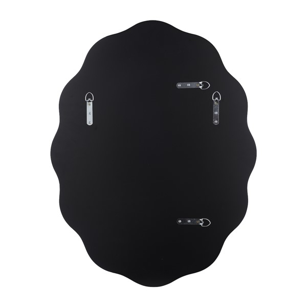 (image for) Laura Ashley Medora Oval Mirror Matt Gold 71 X 55cm